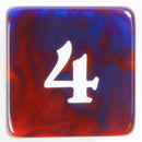 Gamegenic Stranger Things - Hellfire Club D6 Dice Set 12x - 16mm