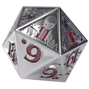 Gamegenic Stranger Things - Hellfire Club Premium Metal D20 Die