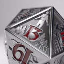 Gamegenic Stranger Things - Hellfire Club Premium Metal D20 Die