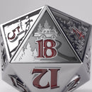 Gamegenic Stranger Things - Hellfire Club Premium Metal D20 Die