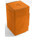 Gamegenic Watchtower Holds 100 Sleeves Convertible Deck Box Orange Cards