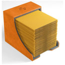 Gamegenic Watchtower Holds 100 Sleeves Convertible Deck Box Orange Cards
