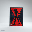 Gamegenic Marvel Champions Sleeves Black Widow