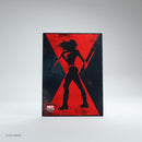 Gamegenic Marvel Champions Sleeves Black Widow