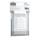 Gamegenic Just Sleeves Standard Card Game White