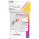 Gamegenic Prime Japanese Sized Sleeves - Size Code PINK - Sleeve Colour White 62mmx89mm 60 Sleeves Per Pack
