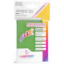 Gamegenic Prime Japanese Sized Sleeves - Size Code PINK - Sleeve Colour Green 62mmx89mm 60 Sleeves Per Pack