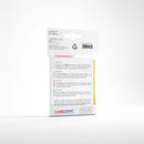 Gamegenic Prime Japanese Sized Sleeves - Size Code PINK - Sleeve Colour Yellow 62mmx89mm 60 Sleeves Per Pack