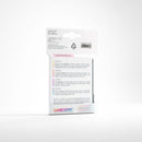 Gamegenic Prime Japanese Sized Sleeves - Size Code PINK - Sleeve Colour Dark Gray 62mmx89mm 60 Sleeves Per Pack