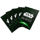 Gamegenic Star Wars Unlimited Art Sleeves - Card Back Green