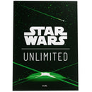 Gamegenic Star Wars Unlimited Art Sleeves - Card Back Green