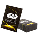 Gamegenic Star Wars Unlimited Art Sleeves - Card Back Yellow