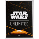 Gamegenic Star Wars Unlimited Art Sleeves - Card Back Orange
