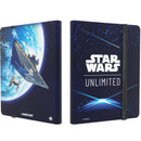 Gamegenic Star Wars Unlimited 18-Pocket Album - Card Back Blue