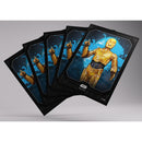 Gamegenic Star Wars Unlimited Premium Art Sleeves -C-3PO 66mmx92mm 62 Sleeves Per Pack