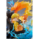 Good Smile Company Demon Slayer Kimetsu no Yaiba Zenitsu Agatsuma & Kaigaku Non Scale Figure 1/7 Scale Figurine