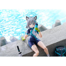 Good Smile Company Blue Archive Figma Shiroko Sunaookami Cycling DX Edition Figurine