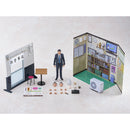 Good Smile Company Solitary Gourmet Figma Goro Inogashira Yutaka Matsushige Version Renewal Edition Nostalgic Teishoku Restaurant Set Figurine