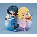 Good Smile Company Your Lie in April Qset+ Kaori Miyazono & Kosei Arima Figurine