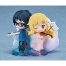 Good Smile Company Your Lie in April Qset+ Kaori Miyazono & Kosei Arima Figurine