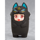 Good Smile Company Nendoroid More Kigurumi Face Parts Case Black Kitsune Figurine