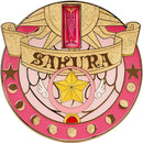 Good Smile Company Cardcaptor Sakura 25th Anniversary Metal Badge Star Wand Figurine