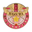 Good Smile Company Cardcaptor Sakura 25th Anniversary Metal Badge Star Wand Figurine