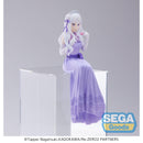 Good Smile Company Re:ZERO Starting Life in Another World Lost in Memories PM Perching Figure Emilia Dressed Up Party Figurine