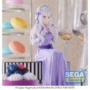 Good Smile Company Re:ZERO Starting Life in Another World Lost in Memories PM Perching Figure Emilia Dressed Up Party Figurine