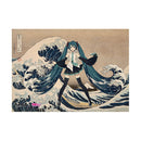 Good Smile Company Katsushika HokusaixHatune Miku Car Magnet Thirty-six Views of Mount Fuji The Great Wave off Kanagawa Figurine