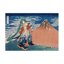 Good Smile Company Katsushika HokusaixHatune Miku Car Magnet Thirty-six Views of Mount Fuji Fine Wind, Clear Morning Figurine