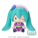 Good Smile Company Hatsune MikuXLove and Berry Dress Up and Dance! Fuwa Petit Chibi Figure Sparkly Purple Figurine