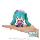 Good Smile Company Hatsune MikuXLove and Berry Dress Up and Dance! Fuwa Petit Chibi Figure Sparkly Purple Figurine