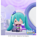 Good Smile Company Hatsune MikuXLove and Berry Dress Up and Dance! Fuwa Petit Chibi Figure Sparkly Purple Figurine
