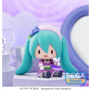 Good Smile Company Hatsune MikuXLove and Berry Dress Up and Dance! Fuwa Petit Chibi Figure Sparkly Purple Figurine