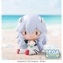 Good Smile Company Evangelion 3.0+1.0 Thrice Upon a Time Fuwa Petit Chibi Figure Rei Long Hair Figurine