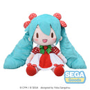 Good Smile Company Hatsune MikuXLove and Berry Dress Up and Dance! Fuwa Petit Plush Lovely Strawberry LL Figurine