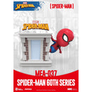Beast Kingdom Mini Egg Attack Spider-Man 60th Anniversary Series Bright Box Set 6 in the Assortment Figurine