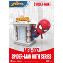 Beast Kingdom Mini Egg Attack Spider-Man 60th Anniversary Series Bright Box Set 6 in the Assortment Figurine