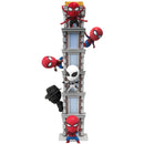 Beast Kingdom Mini Egg Attack Spider-Man 60th Anniversary Series Bright Box Set 6 in the Assortment Figurine