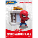 Beast Kingdom Mini Egg Attack Spider-Man 60th Anniversary Series Bright Box Set 6 in the Assortment Figurine