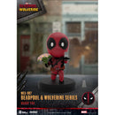 Beast Kingdom Mini Egg Attack Deadpool & Wolverine Series Set 6 in the Assortment Figurine