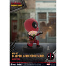 Beast Kingdom Mini Egg Attack Deadpool & Wolverine Series Set 6 in the Assortment Figurine
