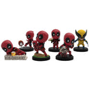 Beast Kingdom Mini Egg Attack Deadpool & Wolverine Series Set 6 in the Assortment Figurine