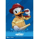 Beast Kingdom Dynamic Action Heroes Mickey & Friends Donald Duck Fireman Version Figurine
