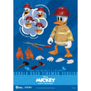 Beast Kingdom Dynamic Action Heroes Mickey & Friends Donald Duck Fireman Version Figurine