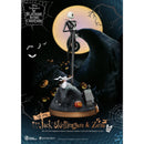 Beast Kingdom Master Craft The Nightmare Before Christmas Jack Skellington & Zero Figurine