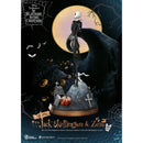 Beast Kingdom Master Craft The Nightmare Before Christmas Jack Skellington & Zero Figurine