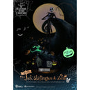 Beast Kingdom Master Craft The Nightmare Before Christmas Jack Skellington & Zero Figurine