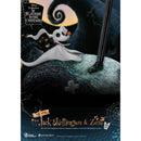 Beast Kingdom Master Craft The Nightmare Before Christmas Jack Skellington & Zero Figurine